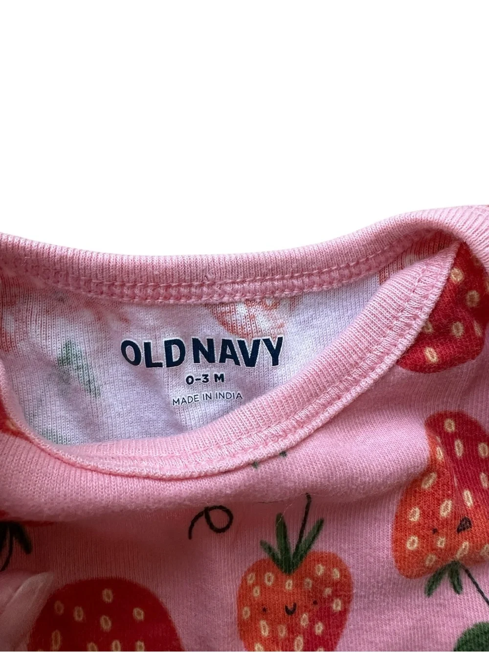 Old Navy summer themed short sleeve onesie bodysuit lot size 0-3 months